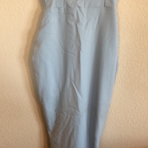 NOOKIE ALLURE EVENING DRESS in dusty blue - Picture 6 of 13